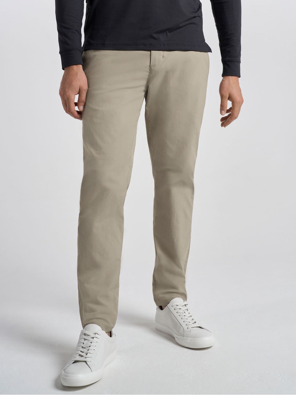 Birddogs Khaki Stretch Performance Pants Lined 34x34 Slim Fit